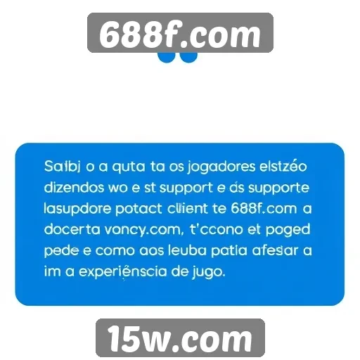 Opiniões de jogadores sobre o suporte ao cliente do 688f.com